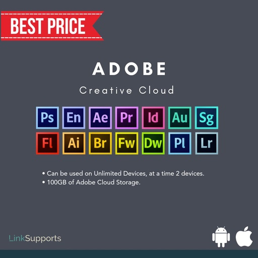 Adobe Creative cloud 3Month  /Offer Price/