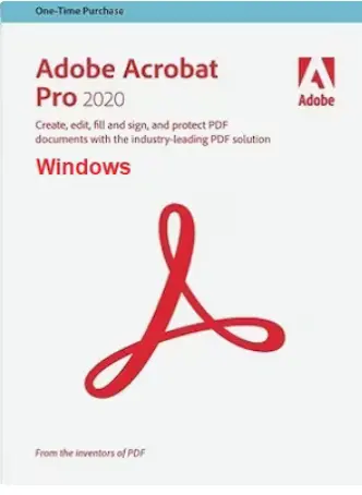Adobe Acrobat Pro DC 2020